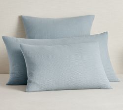 Wright Textured Organic Duvet Cover