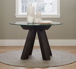 Ezra Round Pedestal Dining Table