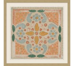 Bahia Tapestry Framed Print