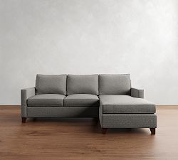 Cameron Square Arm Chaise Sectional (99")