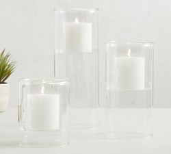 Floating Glass Candle Holder