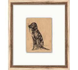 Good Boy Framed Print