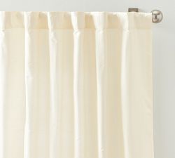 Open Box: Dupioni Silk Curtain