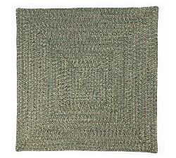 Ridley Outdoor Braided Square Rug