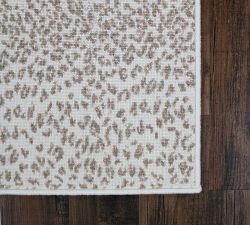 Custom Leya Leopard Wool Rug