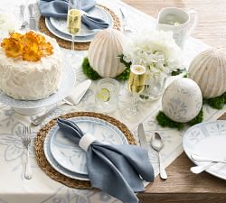 Chambray Hand-Painted Ceramic Eggs