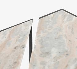 Granby Marble Bunching End Tables