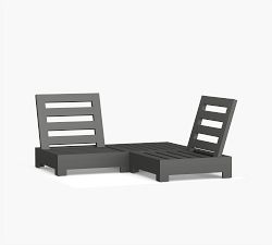 Malibu Metal Platform 3-Piece Outdoor Sectional (66")