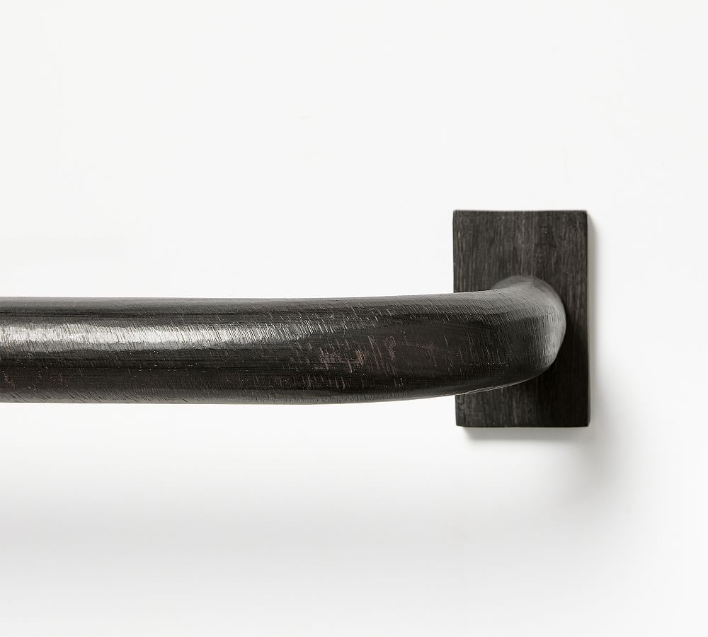 Hidden Connection Curtain Rod 108”-144” length 1.25” dia