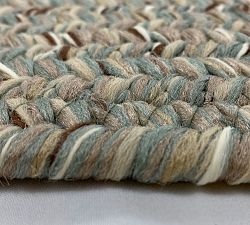 Ridley Outdoor Braided Square Rug