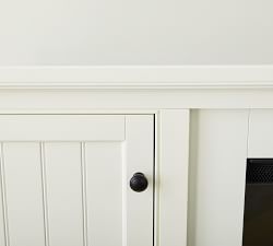 Aubrey Electric Fireplace Media Cabinet