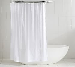 Linden Jacquard Cotton Shower Curtain