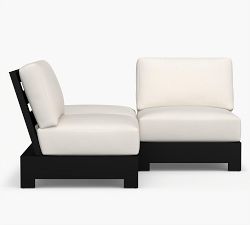 Malibu Metal Platform 3-Piece Outdoor Sectional (66")