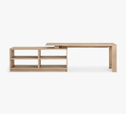 Pacific L-Shape Rotating Desk - Thumbnail 2