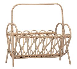 Rattan Magazine Rack