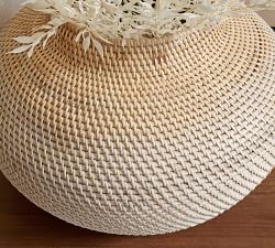 Woven Rattan Vases