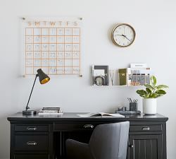 Fitz Adjustable Metal USB Task Table Lamp (20")