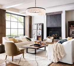 Saddle Faux Leather Hurricane Candle Holder