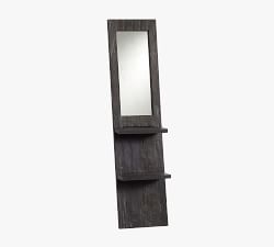 Rocklin Entryway Leaning Shelf with Mirror