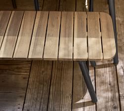 Tulum Acacia Folding Outdoor Dining Bench (58")