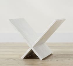 White Marble Magazine Holder