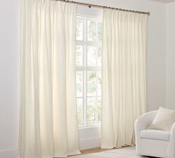 Emery Linen Triple Pinch Pleat Curtain