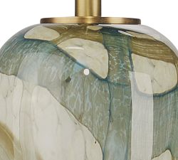Lafayette Glass Pendant (7")