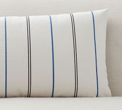 Lex Striped Reversible Lumbar Pillow Cover