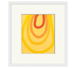 Sun Kissed Orb Framed Print