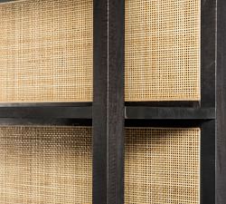 Dolores Cane Bookcase (38")