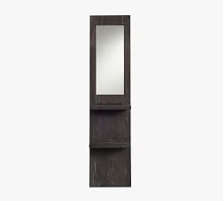 Rocklin Entryway Leaning Shelf with Mirror