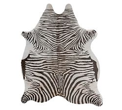Ryen Zebra Cow Hide Rug