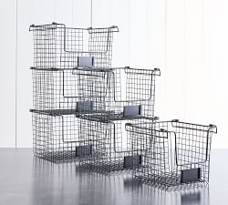 Wire Utility Storage Baskets