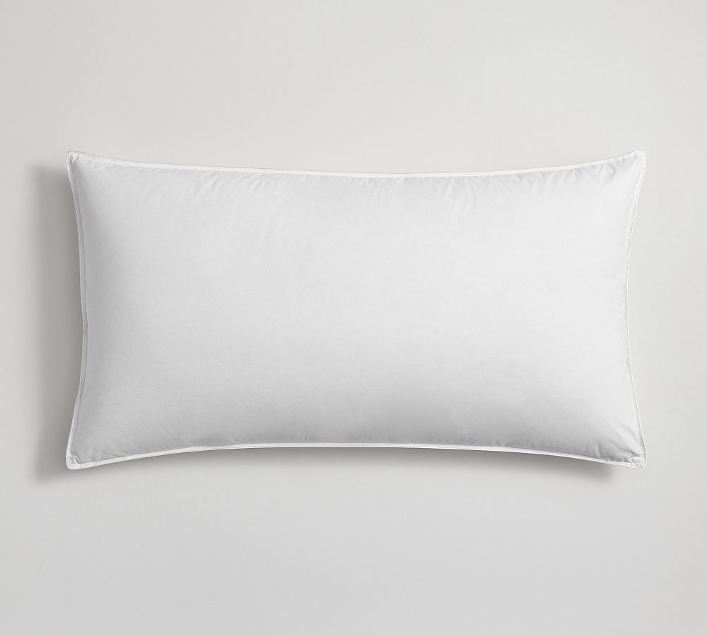 Supreme 650FP White Down Pillow - Medium, King