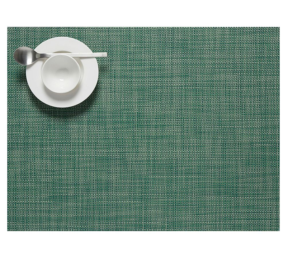 Chilewich Basketweave Outdoor Placemats (Ivy) - Set of 4
