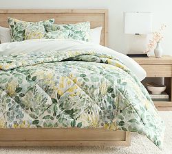 Pottery Barn Autumn Botanical Percale Comforter Sham - Thumbnail 3
