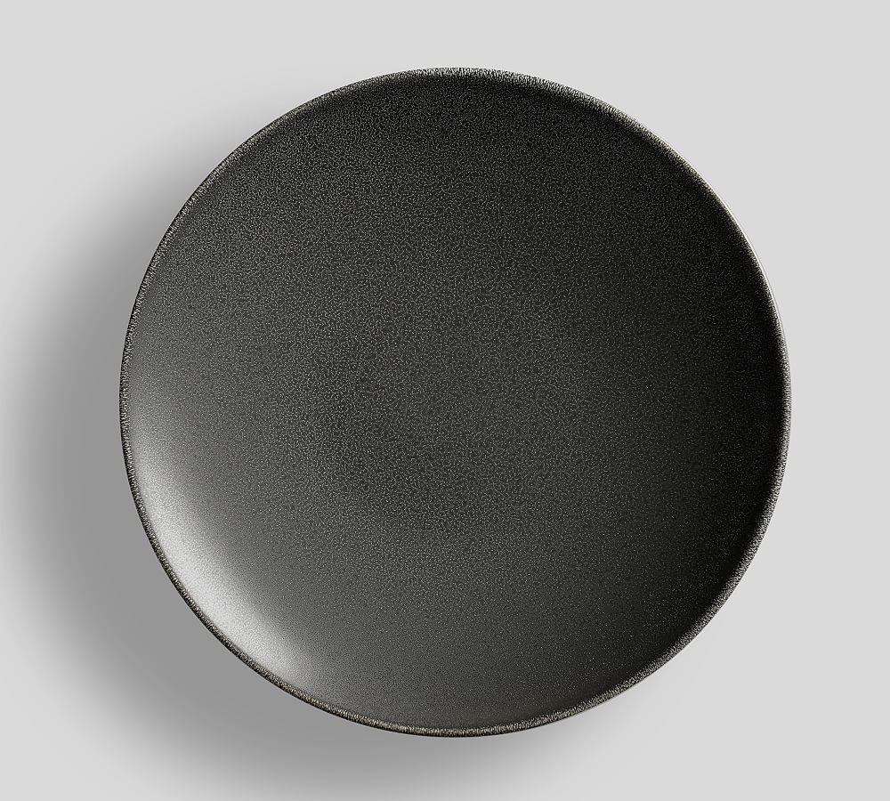Mason Stoneware Salad Plates - Set of 4 - Set of 4 - Charcoal