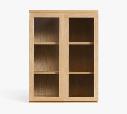 34" Glass Door Hutch