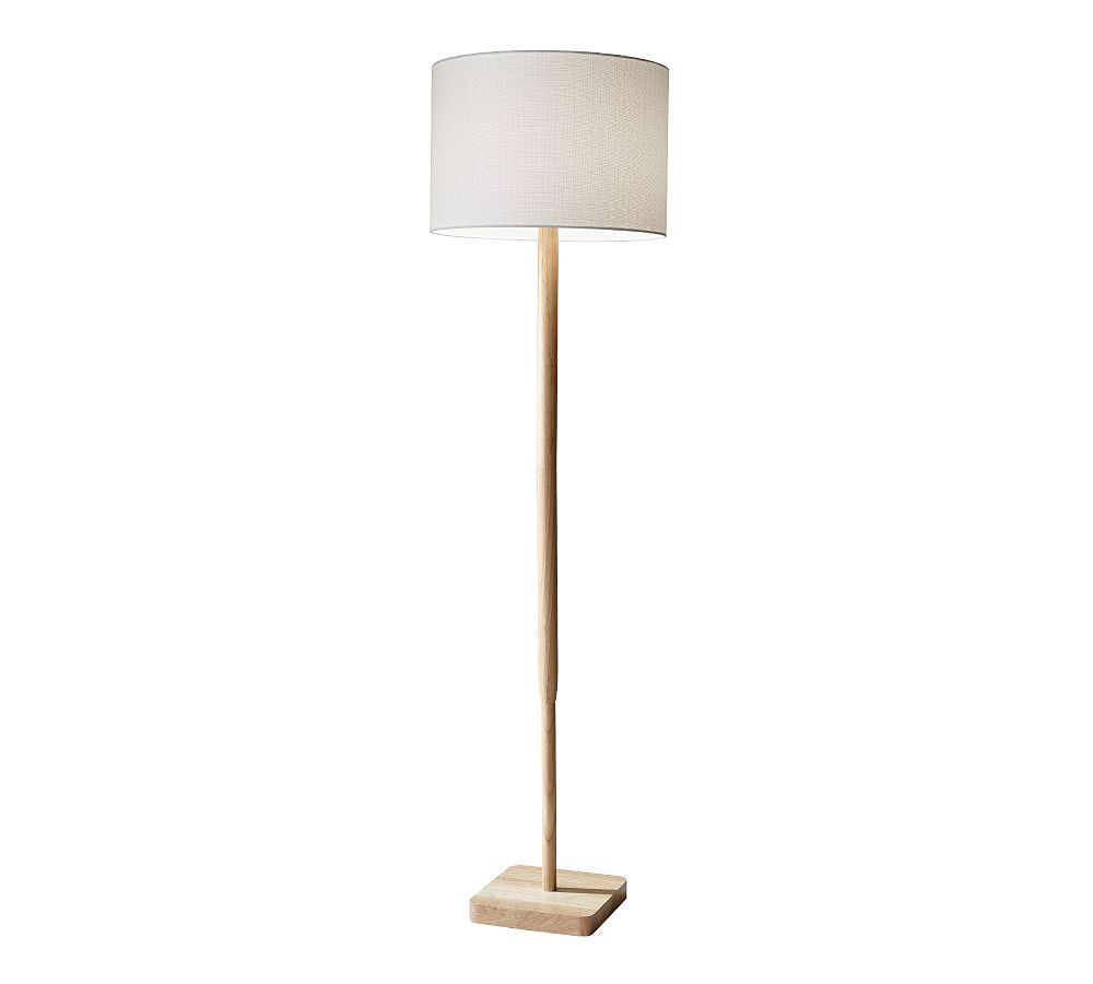 Morton Wood Floor Lamp (49") - Natural