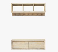 Folsom Entryway Wall Shelf &amp; Bench