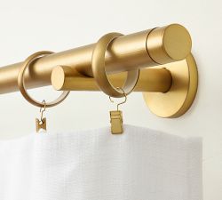 Standard Modern Hardware Rod with Hidden Connection Bracket