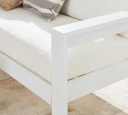 Malibu Metal Outdoor Sofa (77")