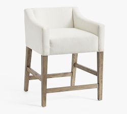 Pottery Barn Upholstered Stool - Thumbnail 3
