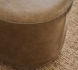 Jake Leather Swivel Stool