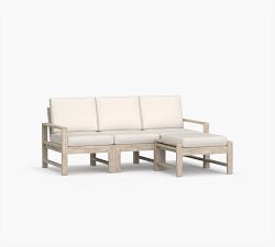Indio Eucalyptus 4-Piece Outdoor Sectional (73")