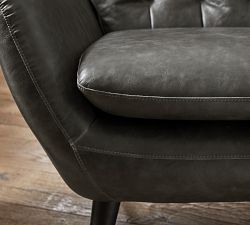 Wells Tufted Leather Chair