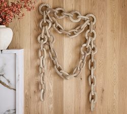 Wooden Chain Wall Art