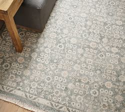 Carmine Handwoven Wool Rug