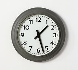Traditional Zinc Wall Clock