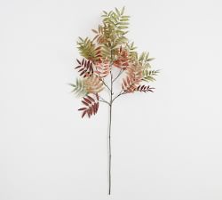 Faux Autumn Sumac Branch